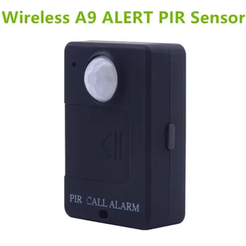 Brezžični Mini PIR Opozorilo Senzor Ir GSM Brezžični Alarm Monitor Zaznavanje Gibanja za Daljinsko krmiljenje Nastavitev Anti-theft Alarm Orodje