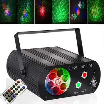 LED luči za disco stranke pod nadzorom poroko RGB dekorativne luči bar fazi lasersko svetlobo Božično noč Čarovnic počitnice flash