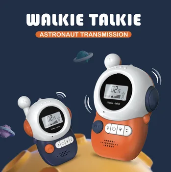 Otroci Walkie Talkie 2Pcs 3Km Elektronske Igrače Otrok Pripomočke Otroka, Radio, Telefon, Rojstni Dan otroka Darila za Fante, Punce