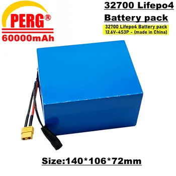 LiFePO4 32700 mobilni paket, 4s3p, 12,6 v, 60ah, vgrajen z BMS, ki je primerna za električna kolesa celice, OKNA, Sončne Celice, itd.