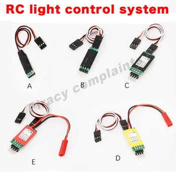 RC sistem za nadzor Svetlobe LED Lučka za Nadzor Svetlobe Stikala Sistem 3CH za RC Avto Vozila Model Sestavnega dela Rezervni Pribor