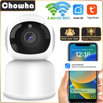 Tuya Zaprtih WiFi Kamera Smart Home IP Kamera Samodejno Sledenje Brezžična Varnost nadzorna Kamera Zazna Zvok Baby Monitor