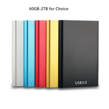 Zasebni Prilagajanje Zunanji Trdi Disk za Shranjevanje 320 G 500 G USB3.0 1TB 2TB 750G HDD Prenosni Zunanji HD Trdi Disk po Meri LOGO