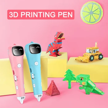 Brezžični 3D Tiskanje Pero za Otroke Nizke Temperature 3D Risanje Pero Z PCL Žarilno Igrače za Otroke Darilo DIY Risanje Doodle Pero