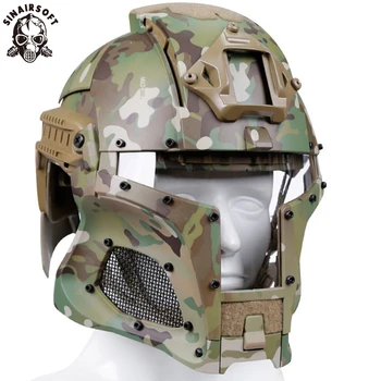 Vojaške Balističnih Taktično Čelada Strani Železniške NVG za Vlivanje Prenos Znanja zum Šport Vojske Boj proti Airsoft Paintball Maska Krmilo