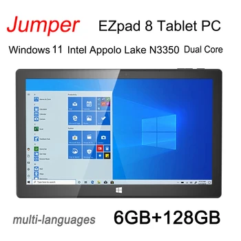Skakalec EZpad 8 Tablet PC 10.1 palčni 6GB RAM 128GB ROM za Windows 11 Intel Appolo Jezero N3350 Dual Core Svetovnih Jezikov, Micro HDMI