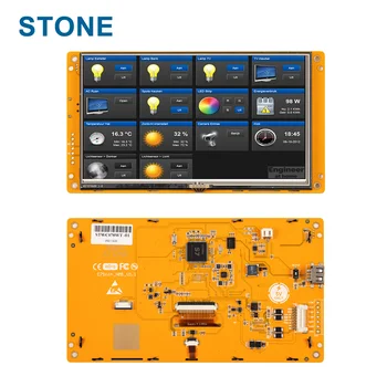 Kamen 7 Palčni Pametni HMI LCD Zaslon na Dotik Moduli TFT Zaslon za Industrijsko Uporabo z GUI Načrtovanje Programske opreme