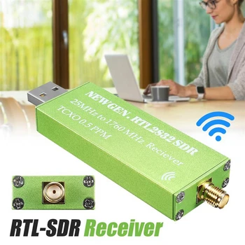 USB Adapter RTL-SDR RTL2832U + R820T2+ 1Ppm TCXO TV Sprejemnik Palico Sprejemnik
