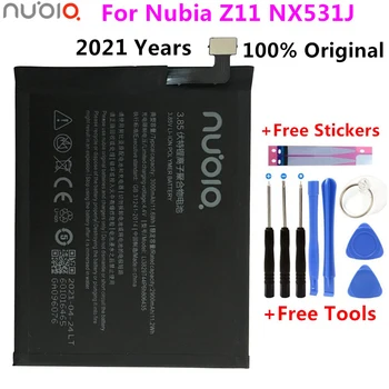 2021 Novo za nubia z11 NX531J Z11 Li3829T44P6h806435 3000mah Polnilne Li-ion Vgrajenega v mobilni telefon, litij-polimer baterija