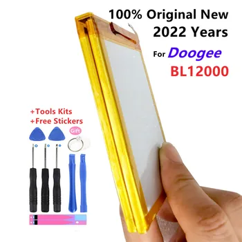 2022 Novo ZA DOOGEE BL12000 baterije 12000mAh 100% Original baterija 6.0 palčni na MTK6763T DOOGEE BL12000 Pro Zamenjava