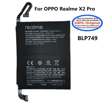 Visoka Kakovost BLP749 Original Baterija 4000 mah Za NASPROTNEGA Realme X2 Pro X2Pro RMX1931 Mobilni Telefon Zamenjava Baterije Bateria