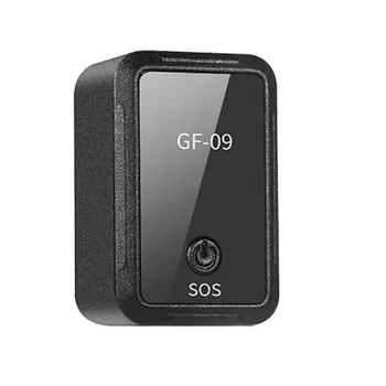 GF-09 Oddaljeno Poslušanje Magnetni Mini Vozila GPS Tracker Sledenje v Realnem Času Napravo, Wifi+£+a-gps Lokator APP Mic Glasovni Nadzor