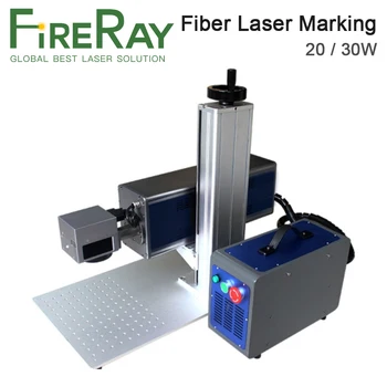 FireRay 10.6 um 20W 30W Co2 Laser Marking Pralni 220V Ce Obseg 150x150mm