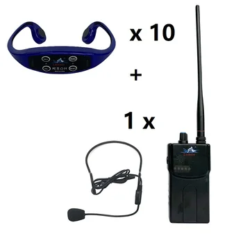 Plavanje Sistem Usposabljanja Communicator Swimtalk1 H900 Oddajnik 10 H904 Nepremočljiva Kostne Prevodnosti Slušalke