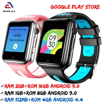 Android 9.0 Smart 4G Daljinsko vodene Kamere GPS, WI-FI Sledenje Poiščite Otroci Študent Google Play Bluetooth Smartwatch Video Klicu Telefon Gledal