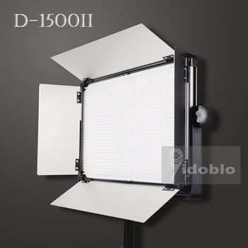 120W LED Naprej Osvetlitev Studio Luči Za Video Intervju Fotograranje Fotograranje Toplo in Hladno Barvo, D-1500II Pro Studio LED Lučka